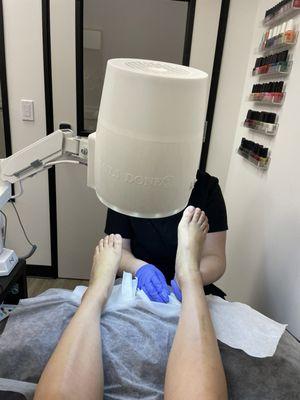 E-file pedicure