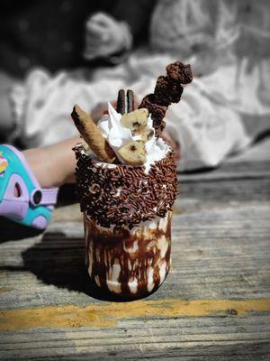 Cookie cream majestic milkshake