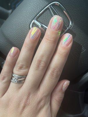 Glass Nails by Olivia!