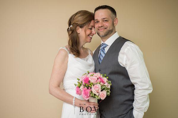 A quiet moment during our photo shoot before the ceremony.