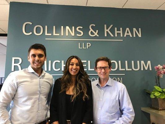 Azim Khanmohamed, Karen Rai and Marc Collins