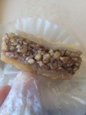 Delicious, gooey baklava!