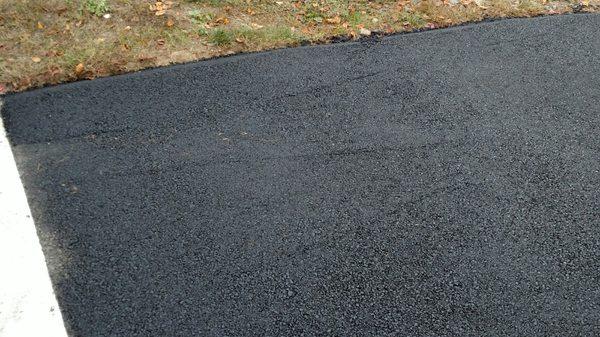 The price was great but finish was subpar by my standards.  Lot's of roller marks through out the driveway.