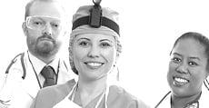 Nurses, doctors and medical Staff take our training.