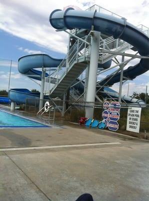 Water slides!