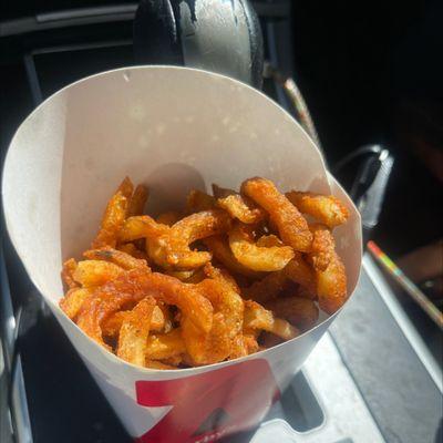 Our local Arbys classic curly fries!