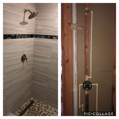 Finished shower