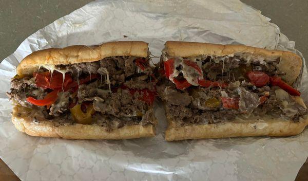 Big Man cheesesteak