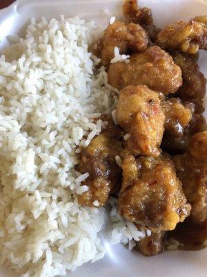 Orange chicken