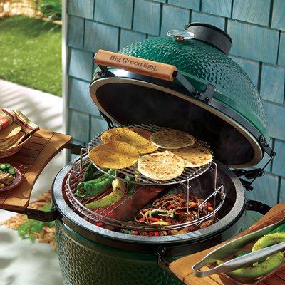 Large Big Green Egg with Eggspander kit!