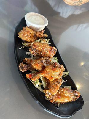 Fried Asian Wings