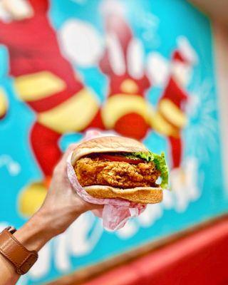 Spicy Deluxe Chicken Sandwich