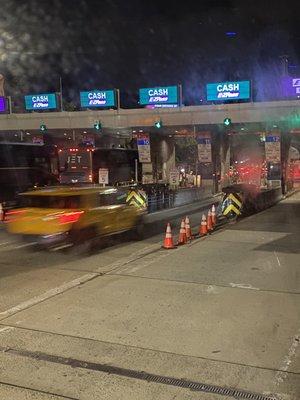 At the Lincoln Tunnel