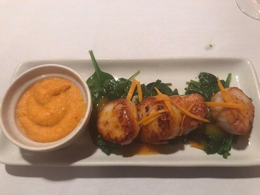 The most delicious scallops ever!