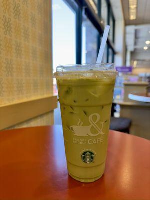 Green tea latte venti