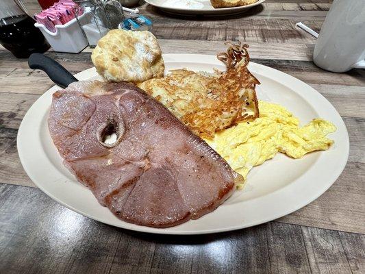 Country Ham Steak Breakfast