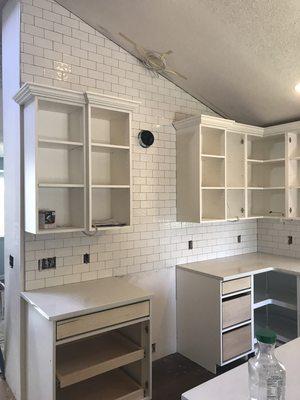 New remodel kitchen backsplash