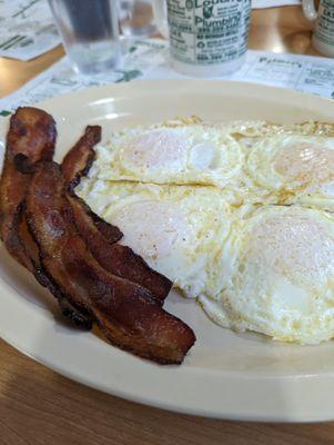 That's the old-school bacon -- the kind Grandma on the farm used to cook!