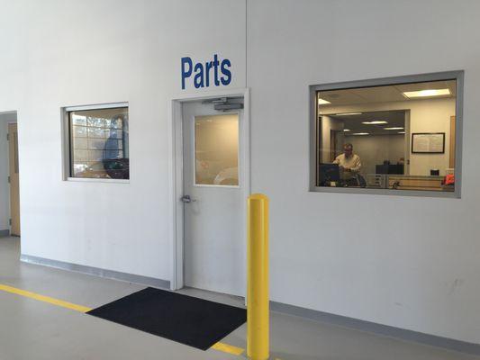 Parts department