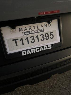 New plates