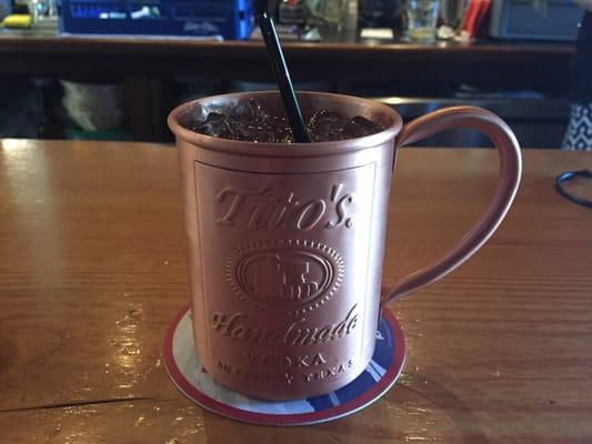 Tito's Texas Mule!!