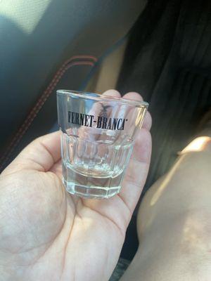 Shot glass!