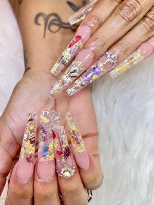 Encapsulated nails by Amanda