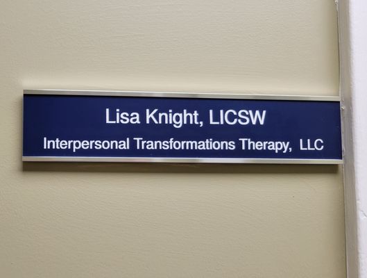 Interpersonal Transformations Therapy