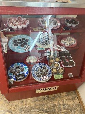 Chocolate display case