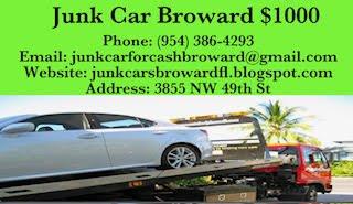 Junk Cars Broward $1000