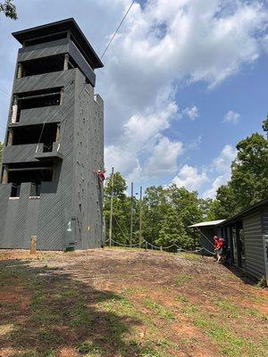 Climbing wall