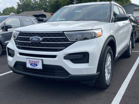 Love my Ford Explorer from Fairway Ford!