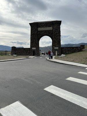 Entrance to Yellowstone