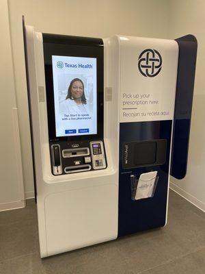 Automatic prescription machine, saves time in dispensing some of the most common prescriptions.