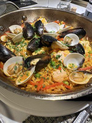 Voted world's best seafood paella (by my wife and I!).