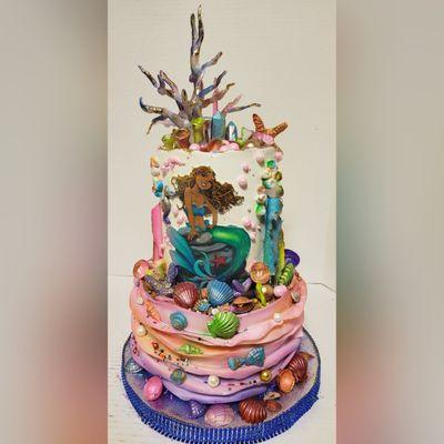 Mermaid cake