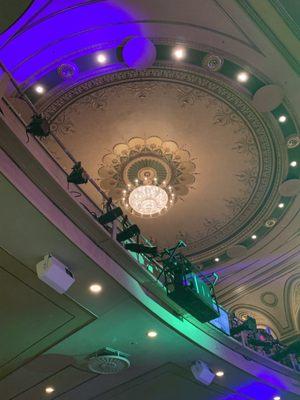 Gorgeous center top of ceiling.