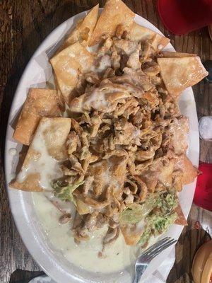 Grilled chicken Full nachos