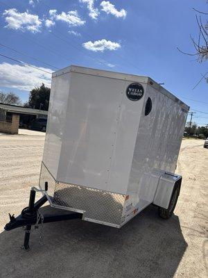 5x8 enclosed cargo trailer