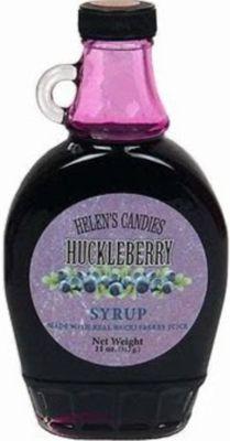 Huckleberry syrup. Huckleberry martini?! Not just for pancakes...