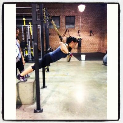 TRX Box Push ups