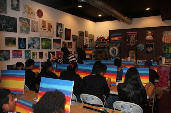 We also do art classes !