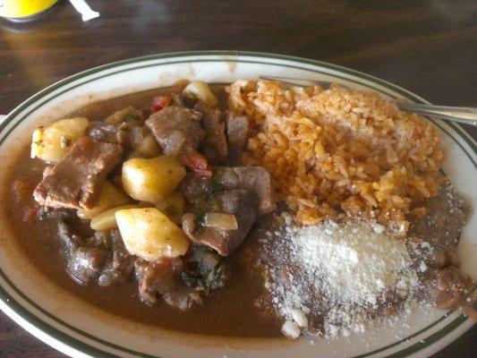 Bistec Ranchero Plate $6 homemade!!