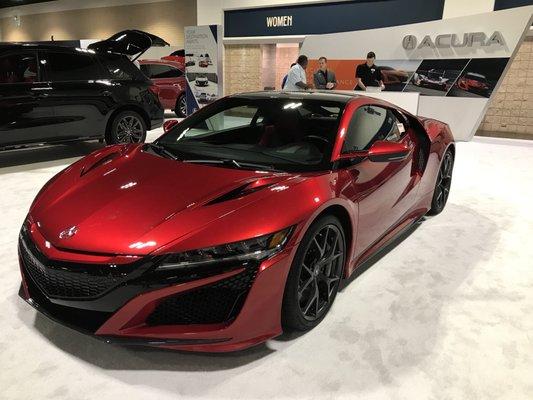 Acura NSX At Tampa Bay New car and truck auto show presented by Motor Trend Magazine, Downtown Tampa