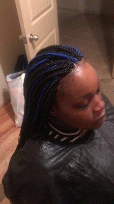 Box braids.