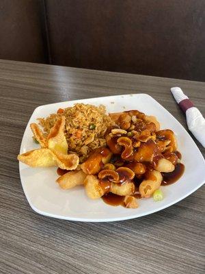 Springfield style cashew chicken