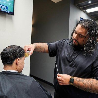 "Being a Barber is about taking care of people." Anthony Hamilton ... and this is how we do it! Call today!