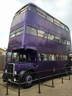 Night Bus at Warner Brother's studio England