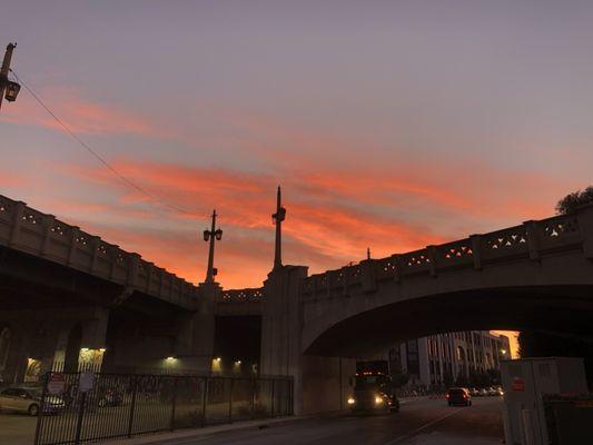 Arts District at sunrise