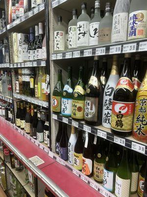 Japanese Sake and shochu soju